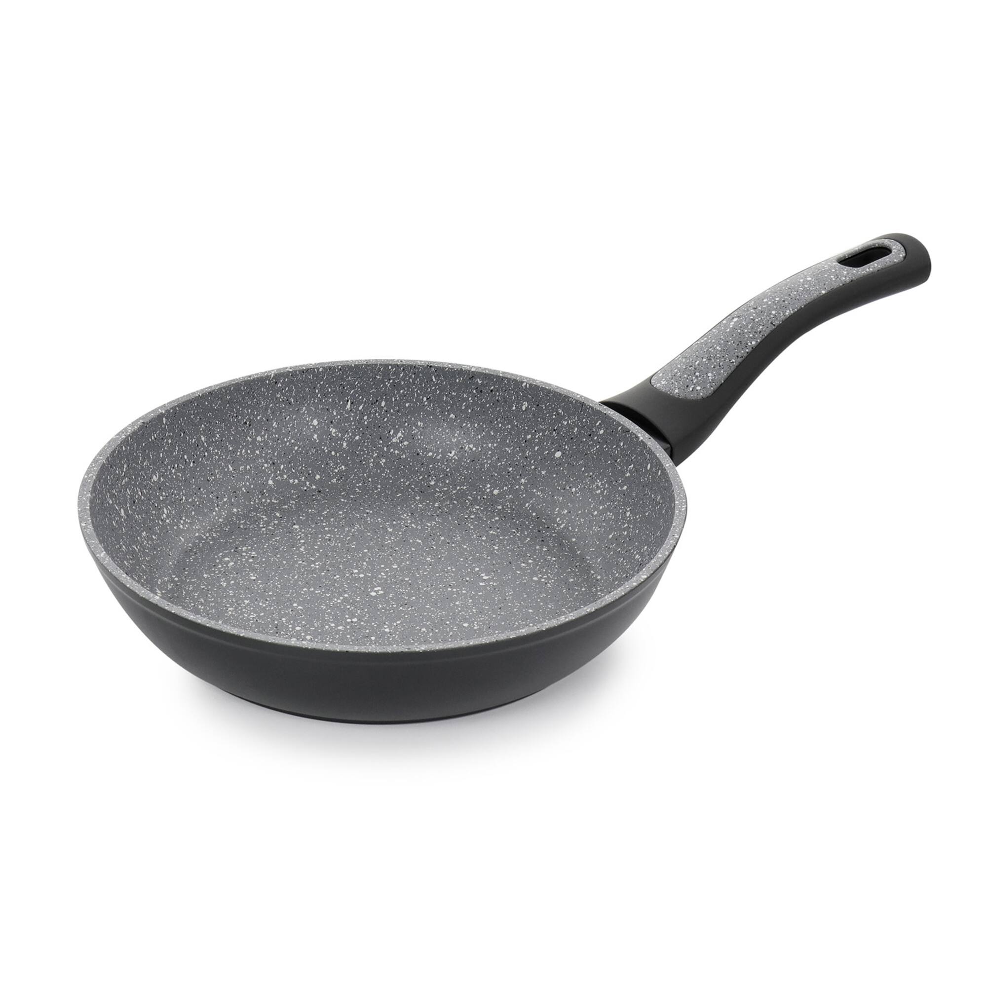 Oster 10-Piece Black and Gray Speckle Nonstick Aluminum Cookware Set